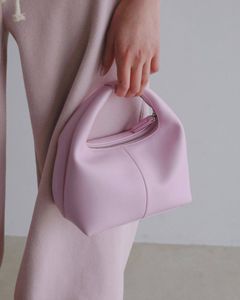 ワンハンドル レザーバッグ (ピンク) Onehandle Leather Bag (Pink) / 26SS