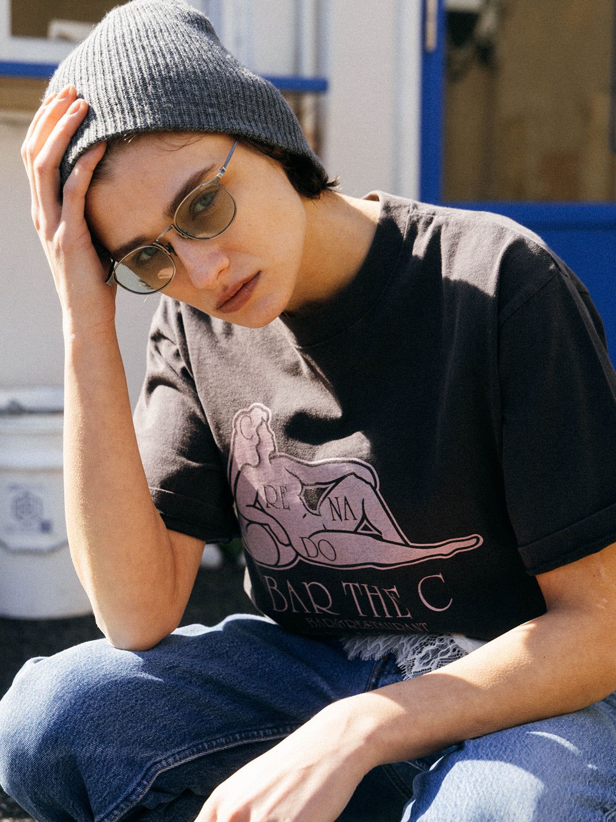 PARMANENT TEE (BAR THE C) / パーマネント Tシャツ (BAR THE C) / 26SS