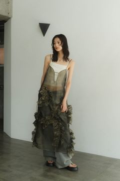 Knuth Marf - layered tulle one piece / レイヤード チュール 