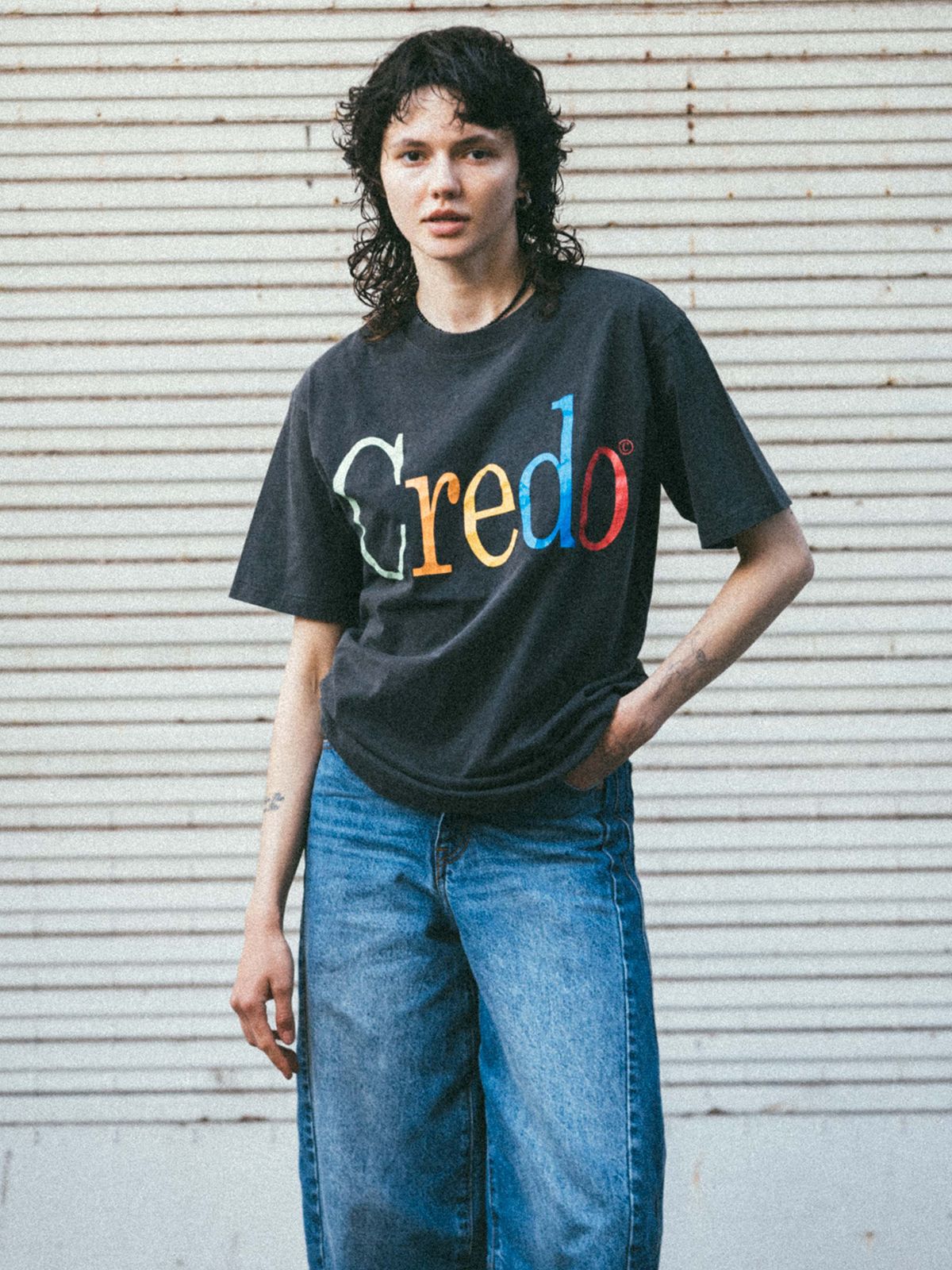CREDONA - 【25SS】PARMANENT TEE / パーマネント Tシャツ