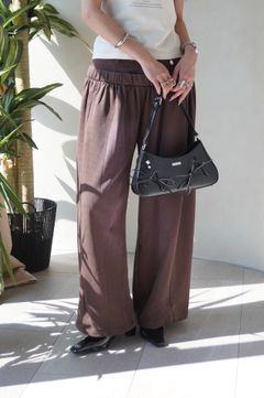 ダブルレイヤースウェットパンツ (ブラウン) double-layer sweatpants (Brown) /  26SS