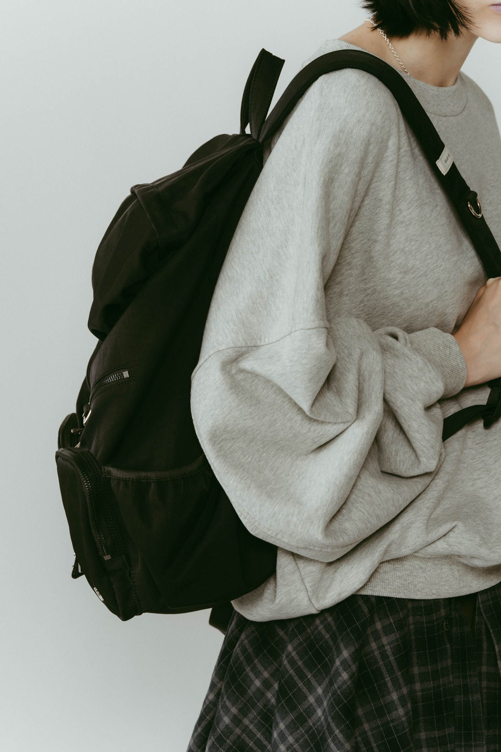 nylon back pack / ナイロンバックパック (ブラック) / 25AW