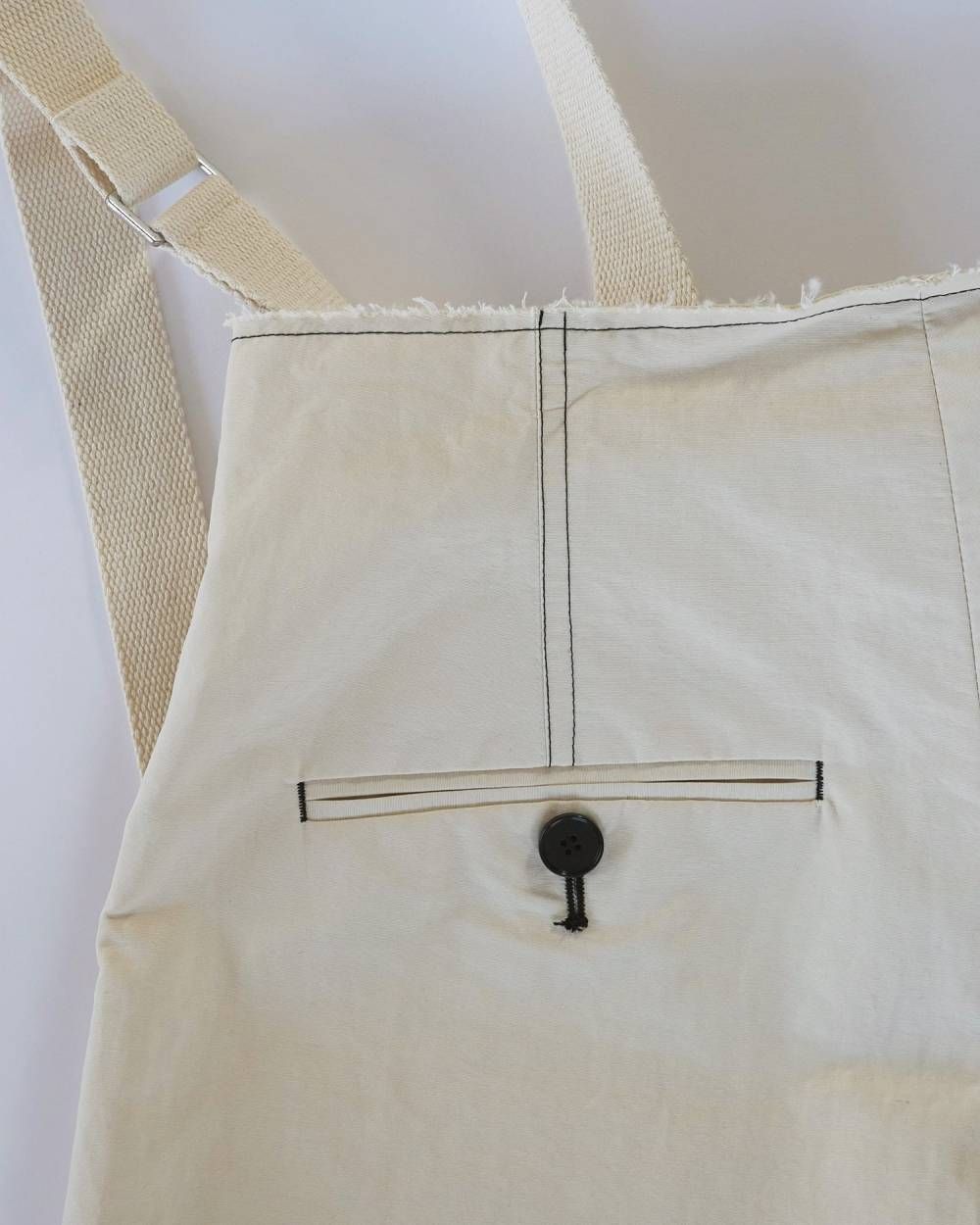 サスペンダー ワイドパンツ (アイボリー) Suspenders Wide Pants (アイボリー) / 26SS