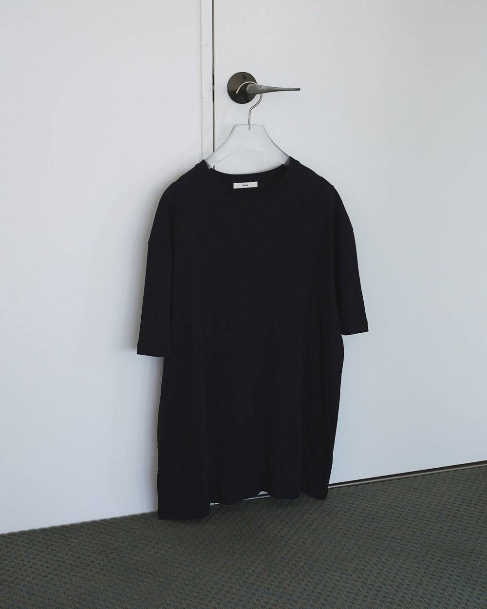 シアーオーバーTシャツ (ブラック) Sheer Over T-Shirts (Black) / 26SS
