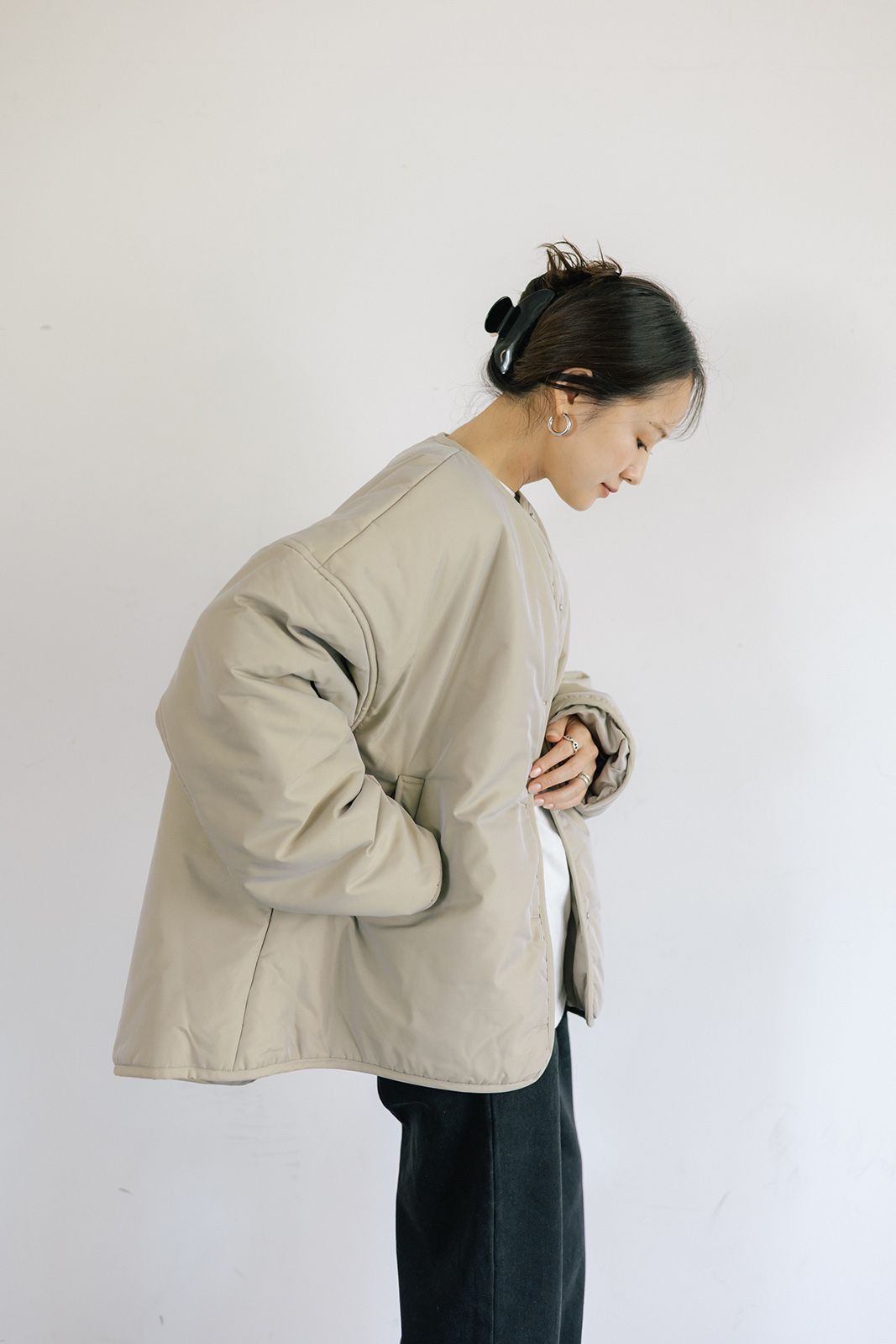 テントブルゾン (ベージュ) Tent Blouson (Beige) / 26AW