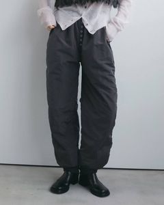 リバーシブル パッディングパンツ (チャコールグレー) Reversible Padding Pants (Charcoal gray) / 26AW 【6月29日まで期間限定予約】