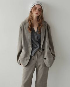 ツイードメッシュ ジャケット (グレージュ) Tweed Mesh Jacket (Graige) / 27SS