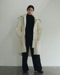 Hooded Coat / フーデッドコート (アイボリー)