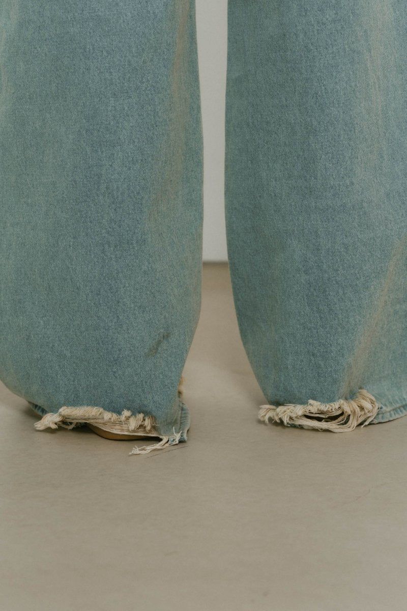 Knuth Marf - damage denim pants / ダメージ デニムパンツ