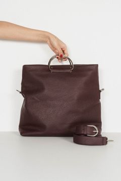 3way metal shoulder bag / 3ウェイ メタルショルダーバッグ (バーガンディ)  Knuth Marf