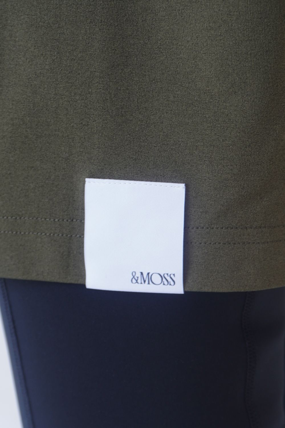 DRY TOUCH OVERSIZED T-SHIRTS / ドライタッチ オーバーサイズ Tシャツ (モス) / ユニセックス