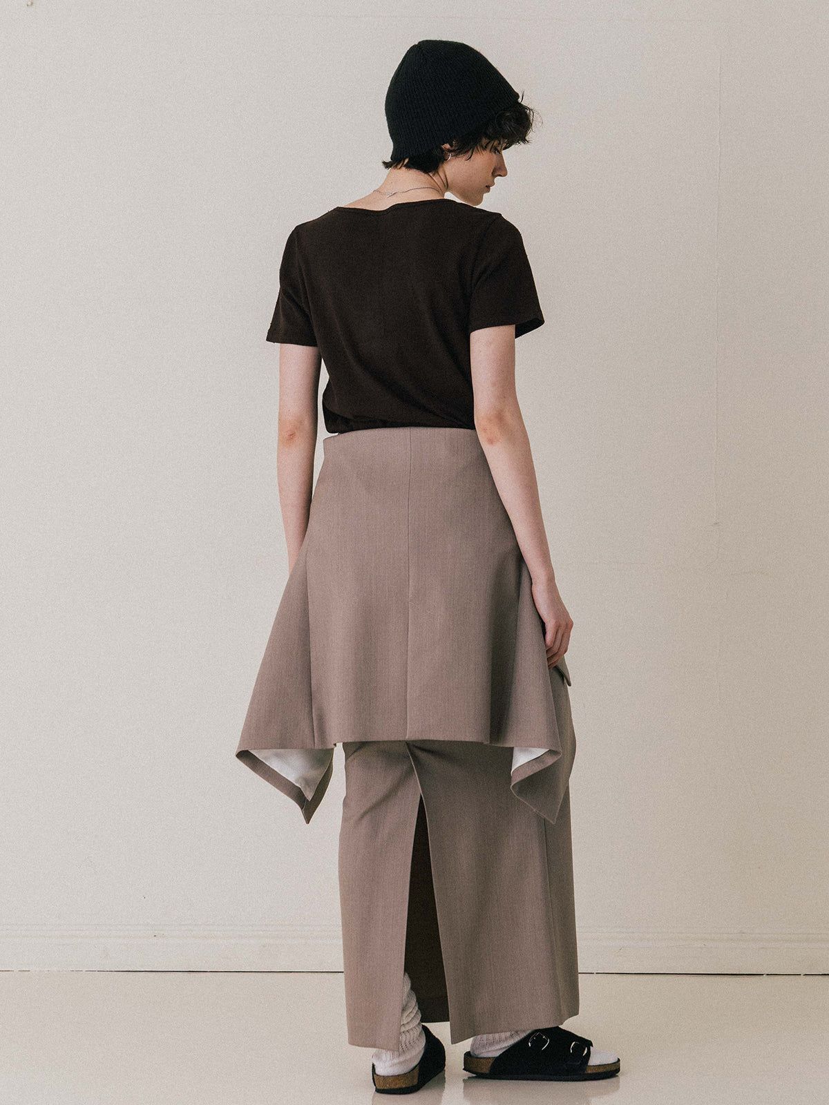 【25AW】【THE C】ICHIGUN SKIRT / イチグンスカート (ベージュ)