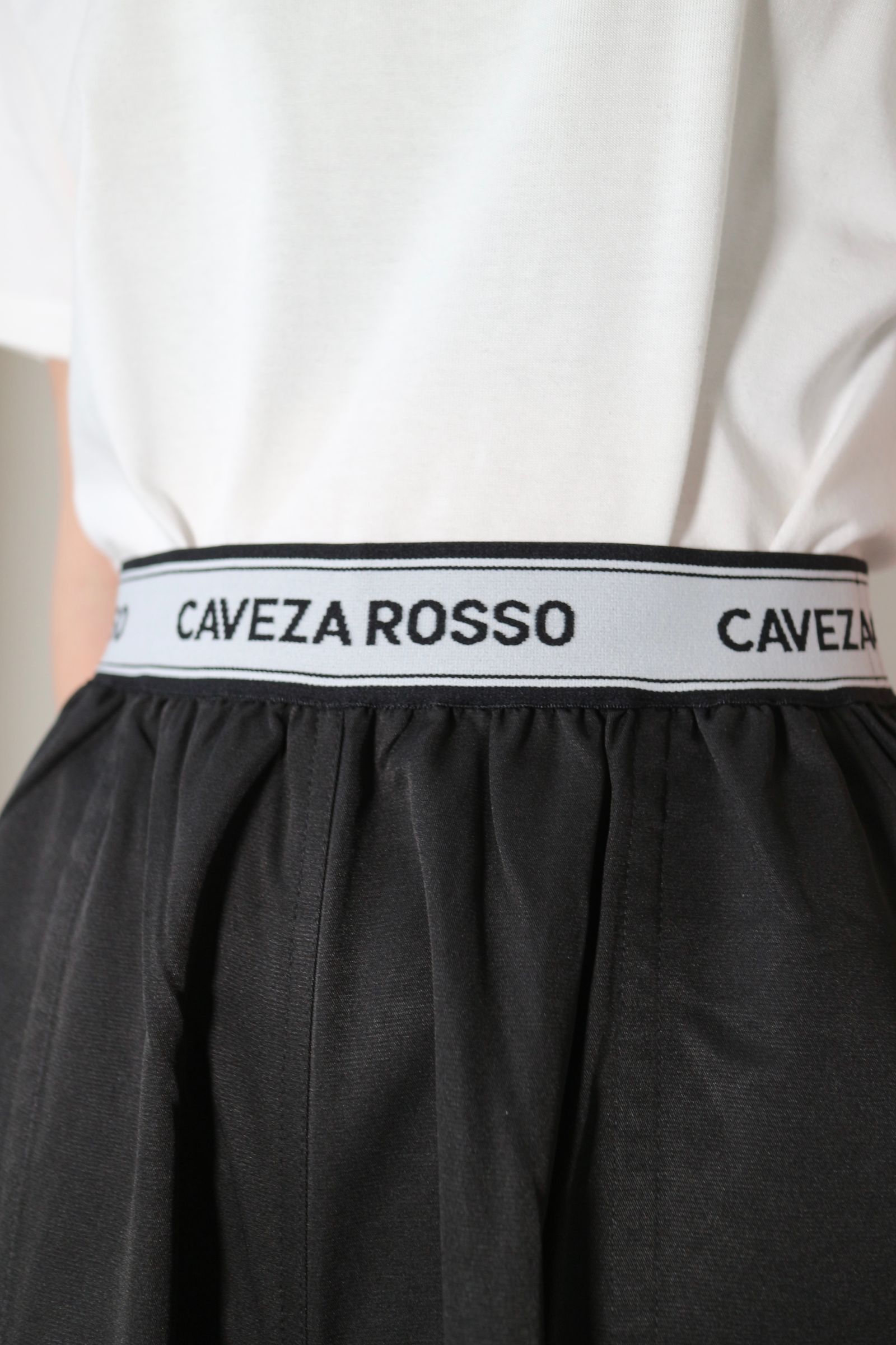 CAVEZA ROSSO - LOGO BELT STRAIGHT PANTS / ロゴベルトストレート