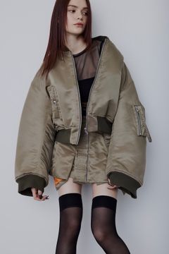Nylon MA-1 (カーキ)