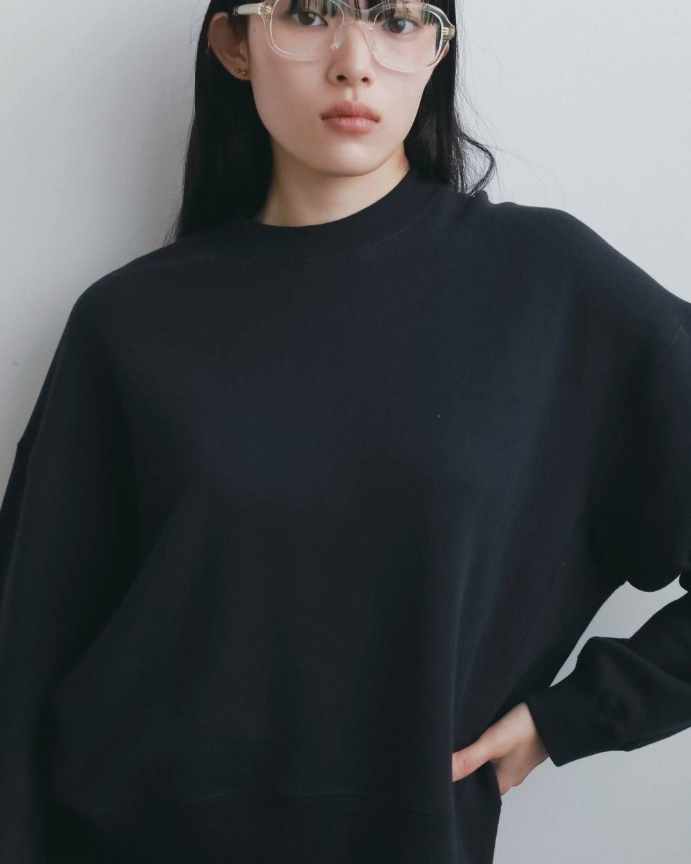 ソフトスウェットトップス (ネイビー) Soft Sweat Tops (Navy) / 26AW 【6月29日まで期間限定予約】
