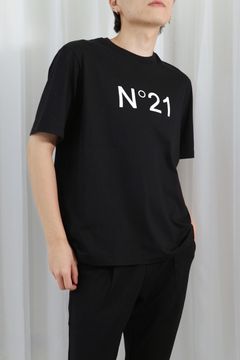 LOGO T-SHIRT / ロゴTシャツ / ユニセックス (ブラック×ホワイト)