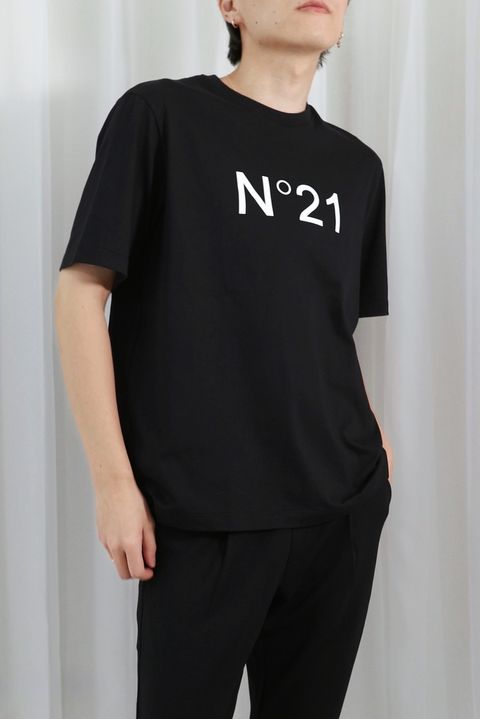 LOGO T-SHIRT / ロゴTシャツ / ユニセックス (ブラック×ホワイト)