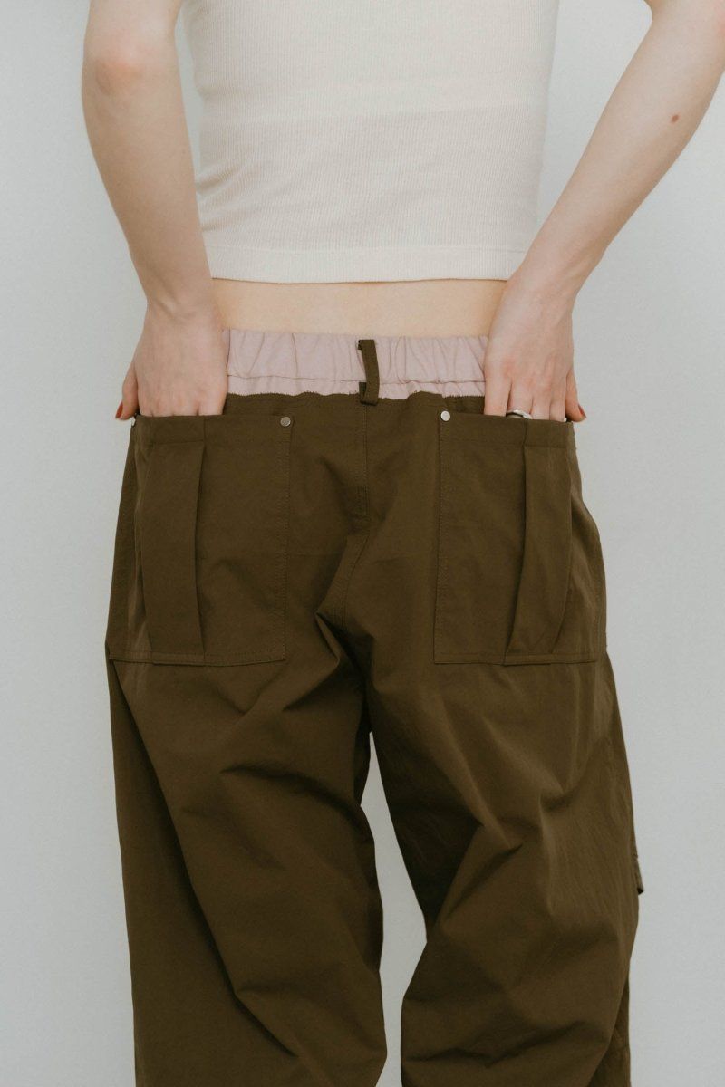 Knuth Marf - docking nylon pants(unisex) / ドッキング