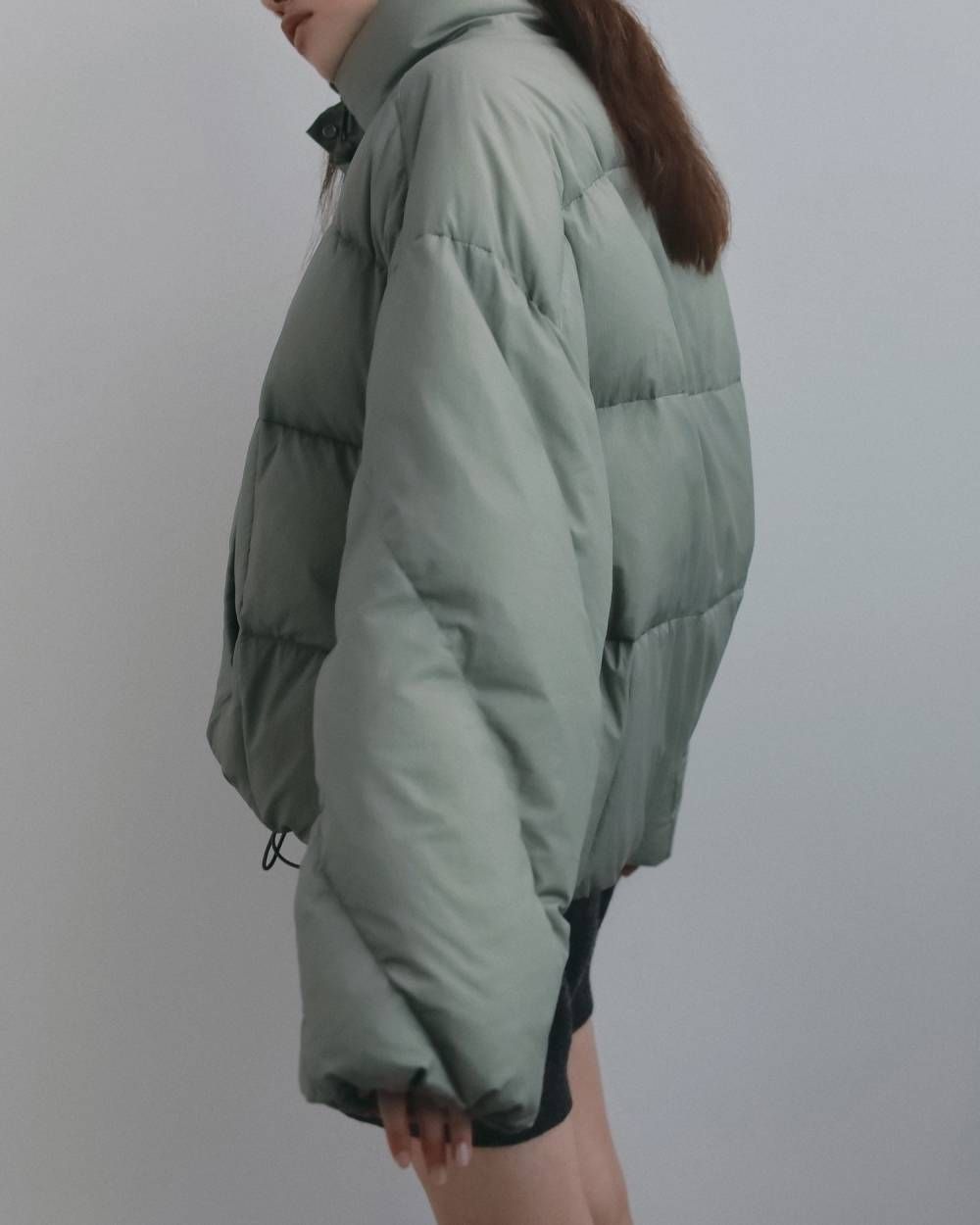 スタンドカラーダウンジャケット (オリーブ) Standcollar Down Jacket (Olive) / 26AW 【6月29日まで期間限定予約】