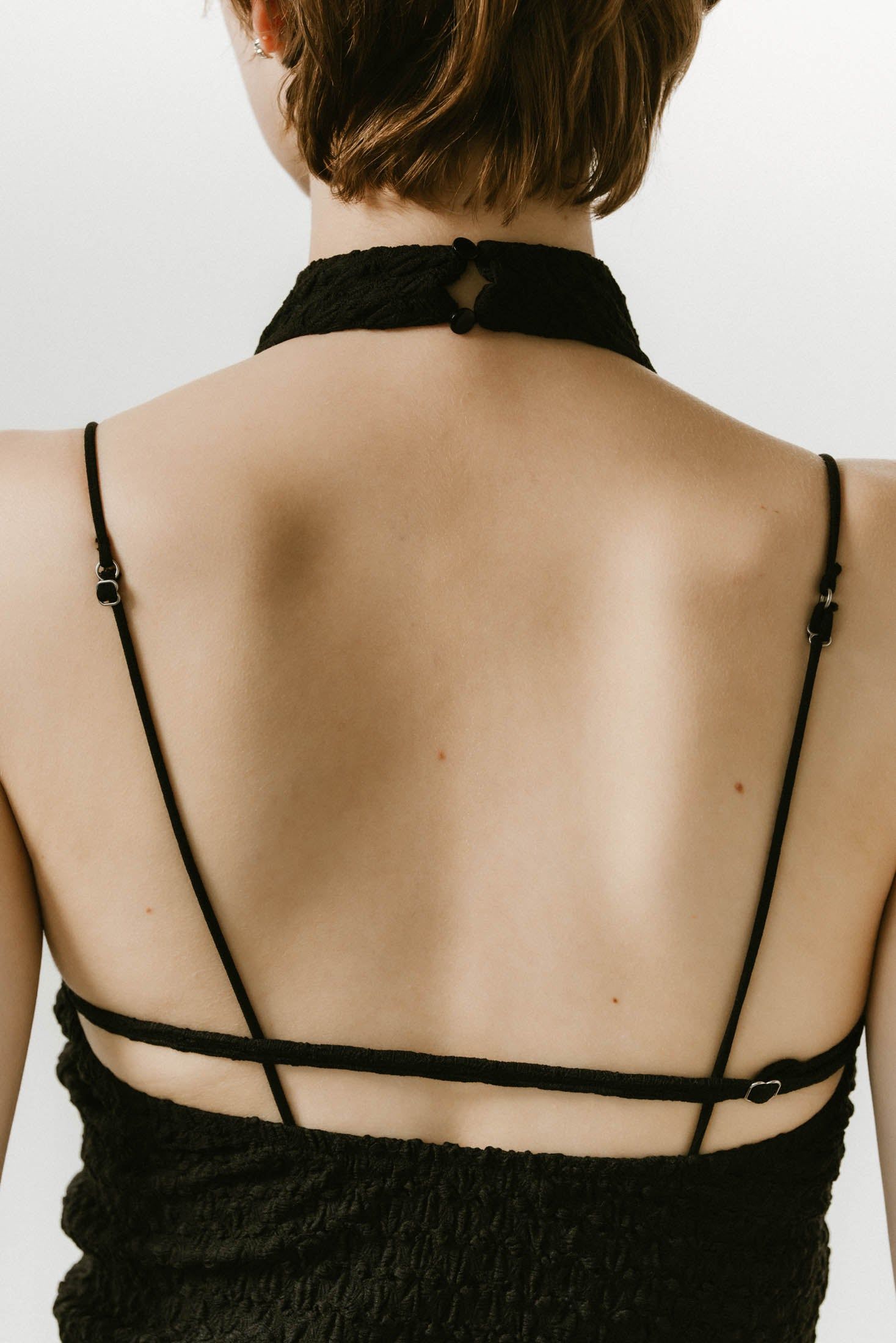 halter neck tops / ホルターネックトップス (ブラック) / 25SS