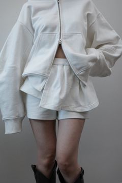 エッジフリルショーツ (ホワイト) Edge frill shorts (White)