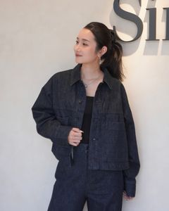 Cindy'sデニムジャケット (インディゴ)