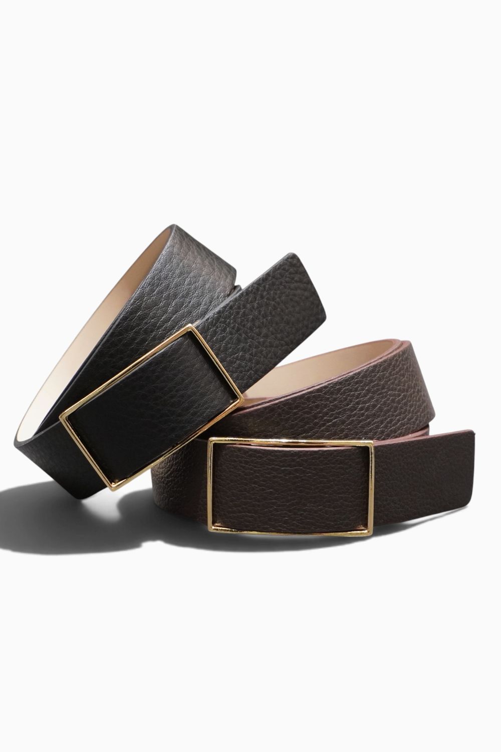 カウハイドシュリンクベルト (ブラック) Shrunken Cowhide Belt (Black) / 26AW