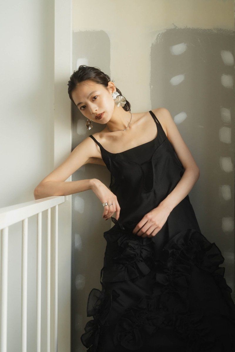 knuthmarf  tulle bolero one piece ブラックS KnuthMarf tulle bolero one piece/black（knuthmarf tulle