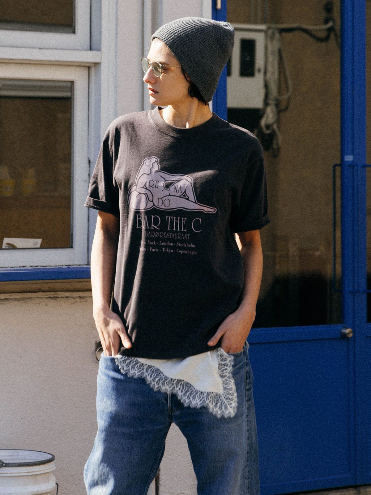 PARMANENT TEE (BAR THE C) / パーマネント Tシャツ (BAR THE C) / 26SS