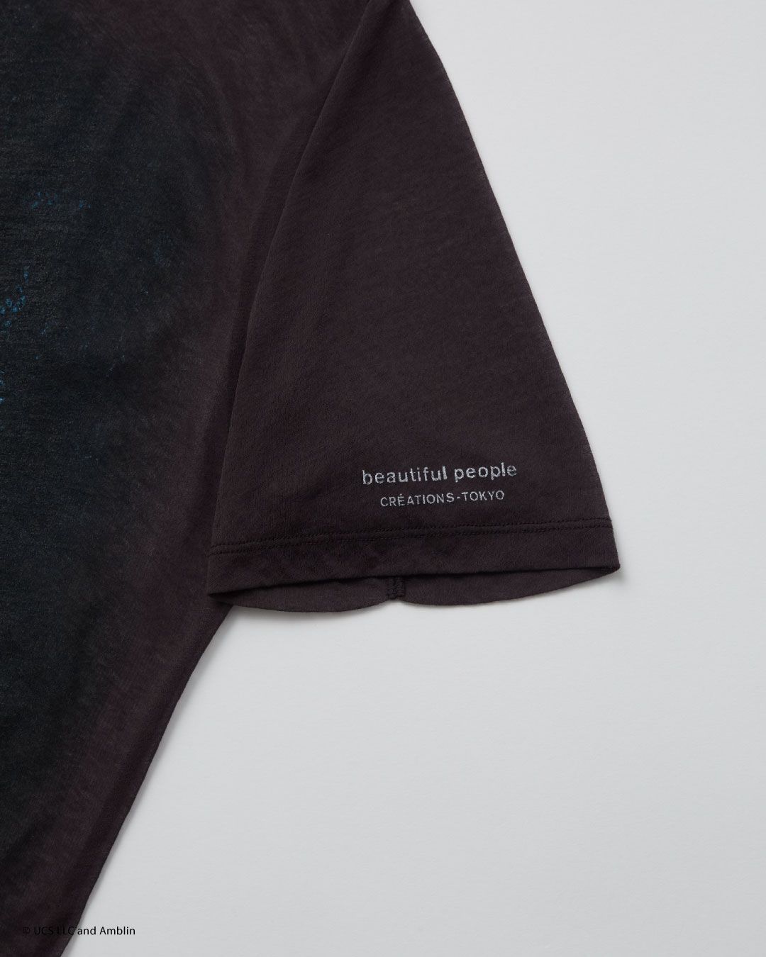 jurassic world sheer jersey big-T / ジュラシックワールドコラボ シアーTシャツ (ブルー)