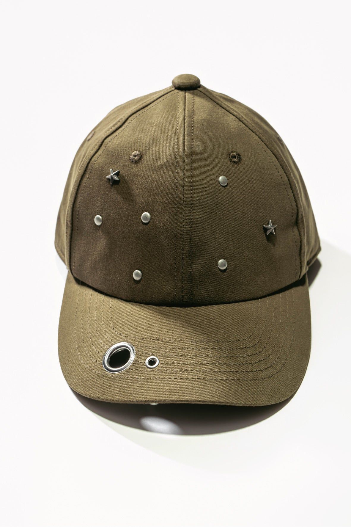 スタッズキャップ (ブラウン) studded cap (Brown) /  26SS