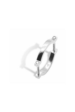 SHACKLE RING / シャックル リング K9/K18 (ホワイトゴールド)