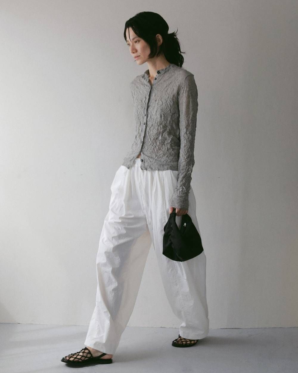 2ウェイ ミニバッグ (ブラック) 2way Mini Bag (Black) / 27SS