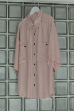 ànuke - Twill Over Shirts / ツイルオーバーシャツ (ピンク) | Sir 