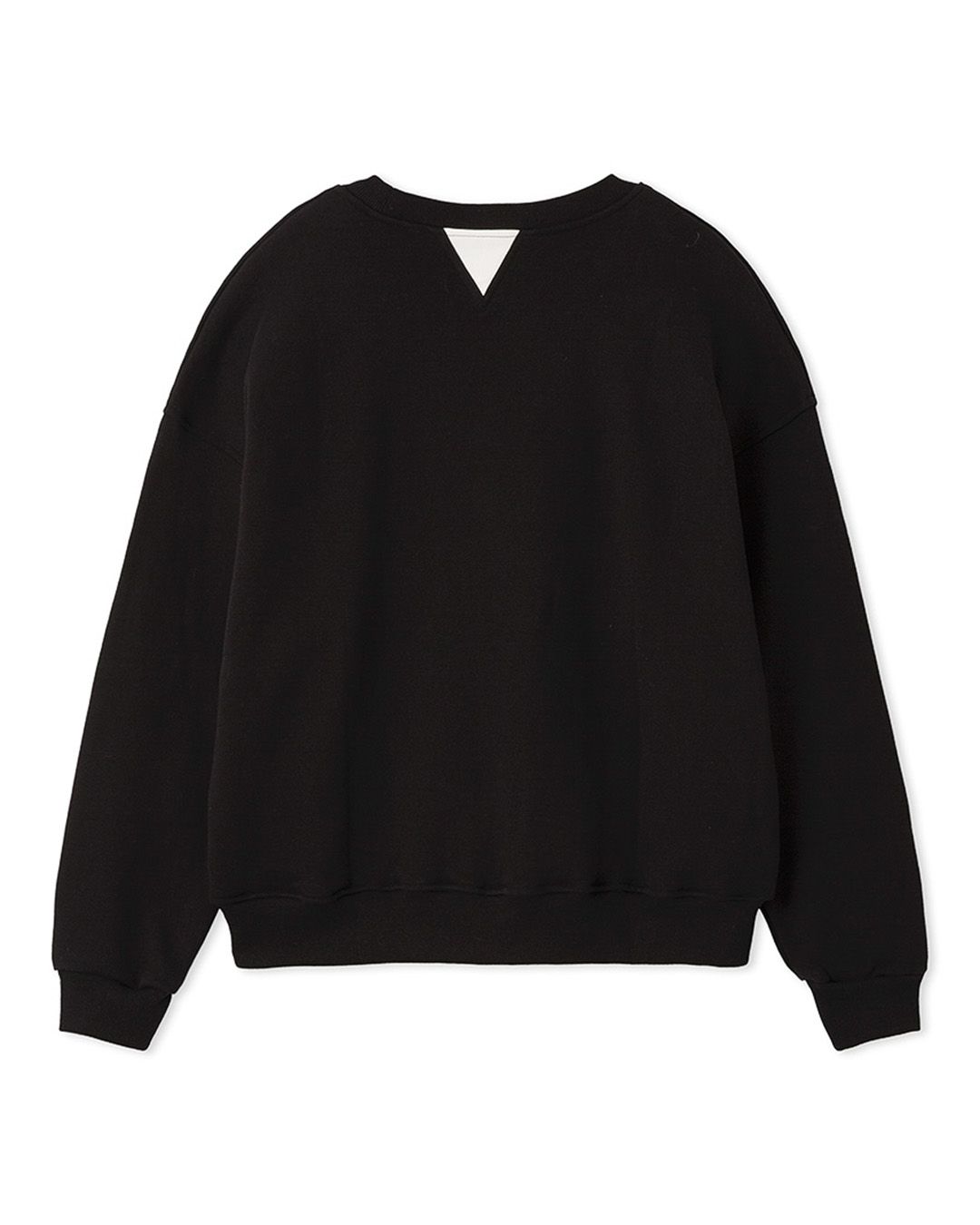 lip embroy sweat tops / リップエンブロイスウェットトップス (ブラック) / 25AW