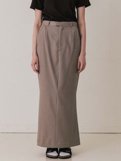 【25AW】【THE C】ICHIGUN SKIRT / イチグンスカート (ベージュ)