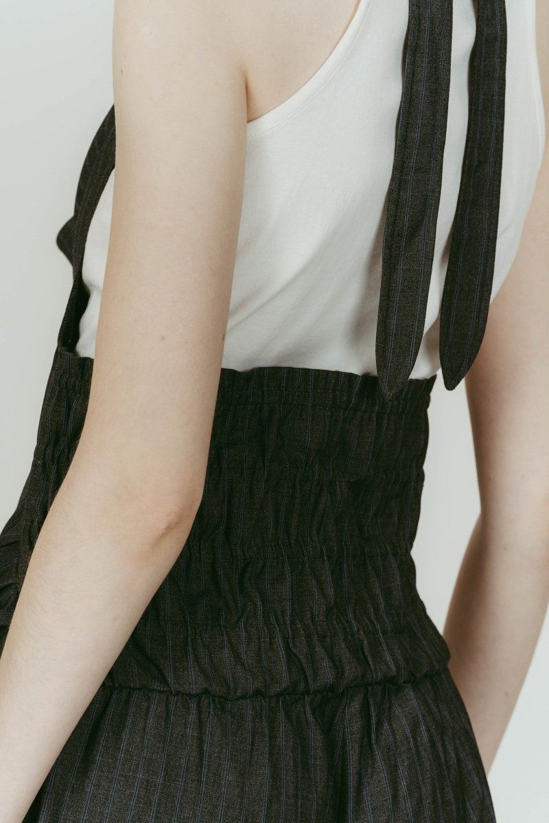 halter neck all in one (Gray) / ホルターネックオールインワン (グレー) / 26SS