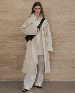 Standcollar Long Coat (Ivory) / スタンドカラー ロングコート (アイボリー) / 26SS