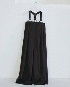 ストライプ ベアトップコンビネーション (ブラウン) Stripe Baretop Combinaison (Brown) / 26AW 【6月29日まで期間限定予約】