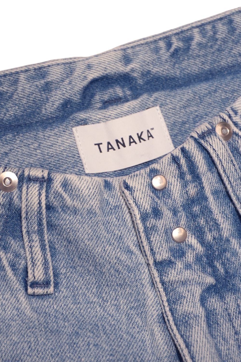 WIDE JEAN TROUSERS / デニムワイドパンツ (アッシュブリーチ) / レディース
