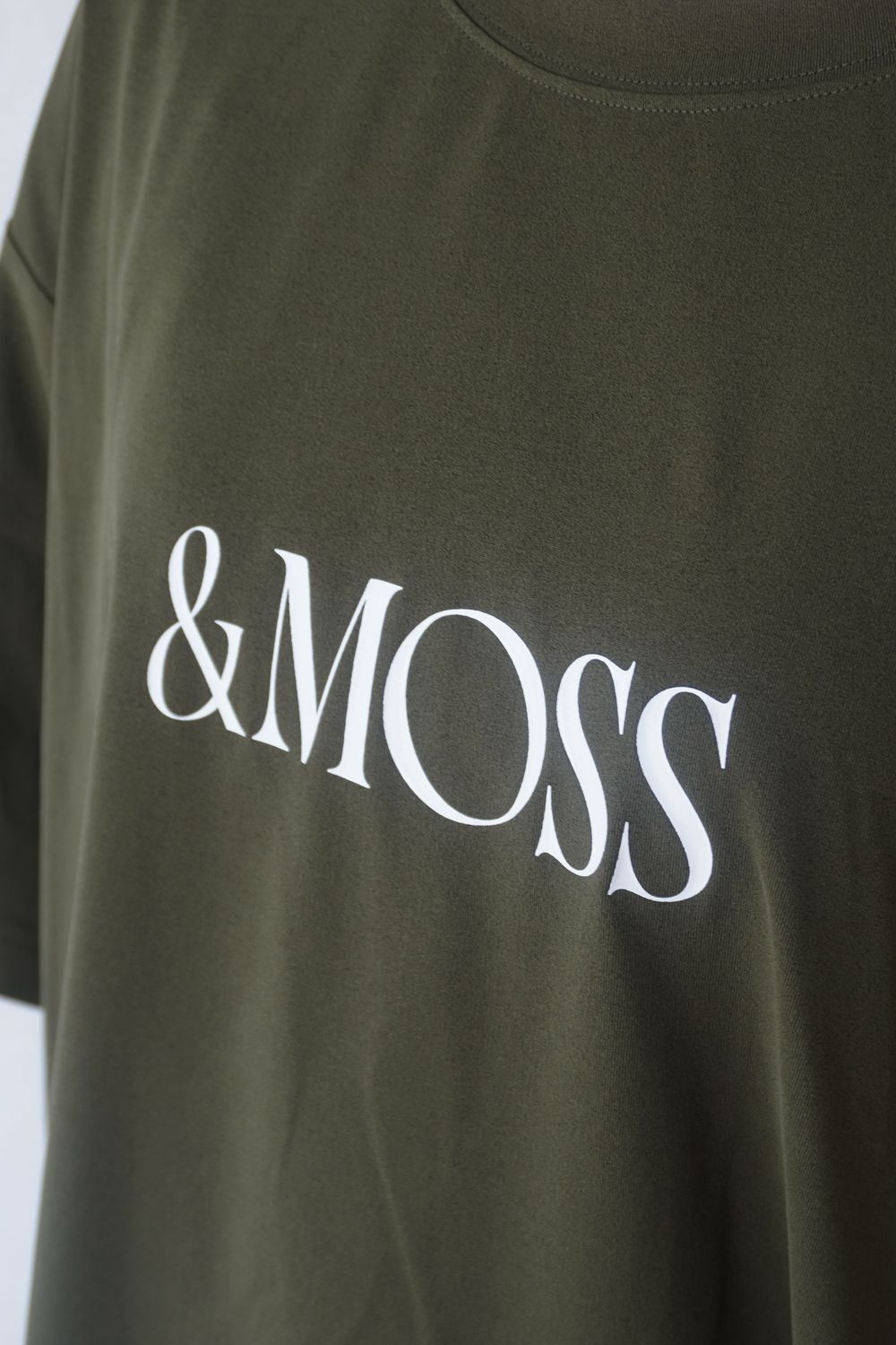 DRY TOUCH OVERSIZED T-SHIRTS / ドライタッチ オーバーサイズ Tシャツ (モス) / ユニセックス