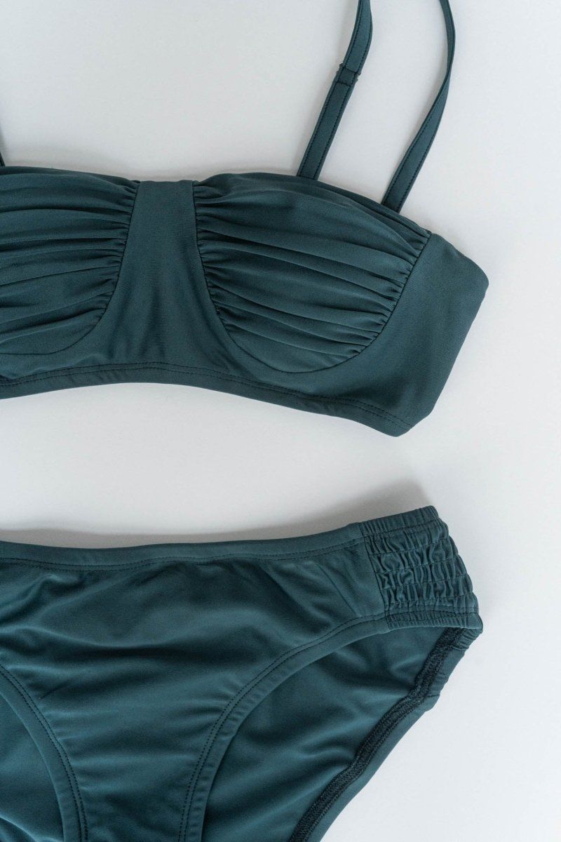 2way one piece swim wear / ワンピーススイムウェア (グリーン) / 水着
