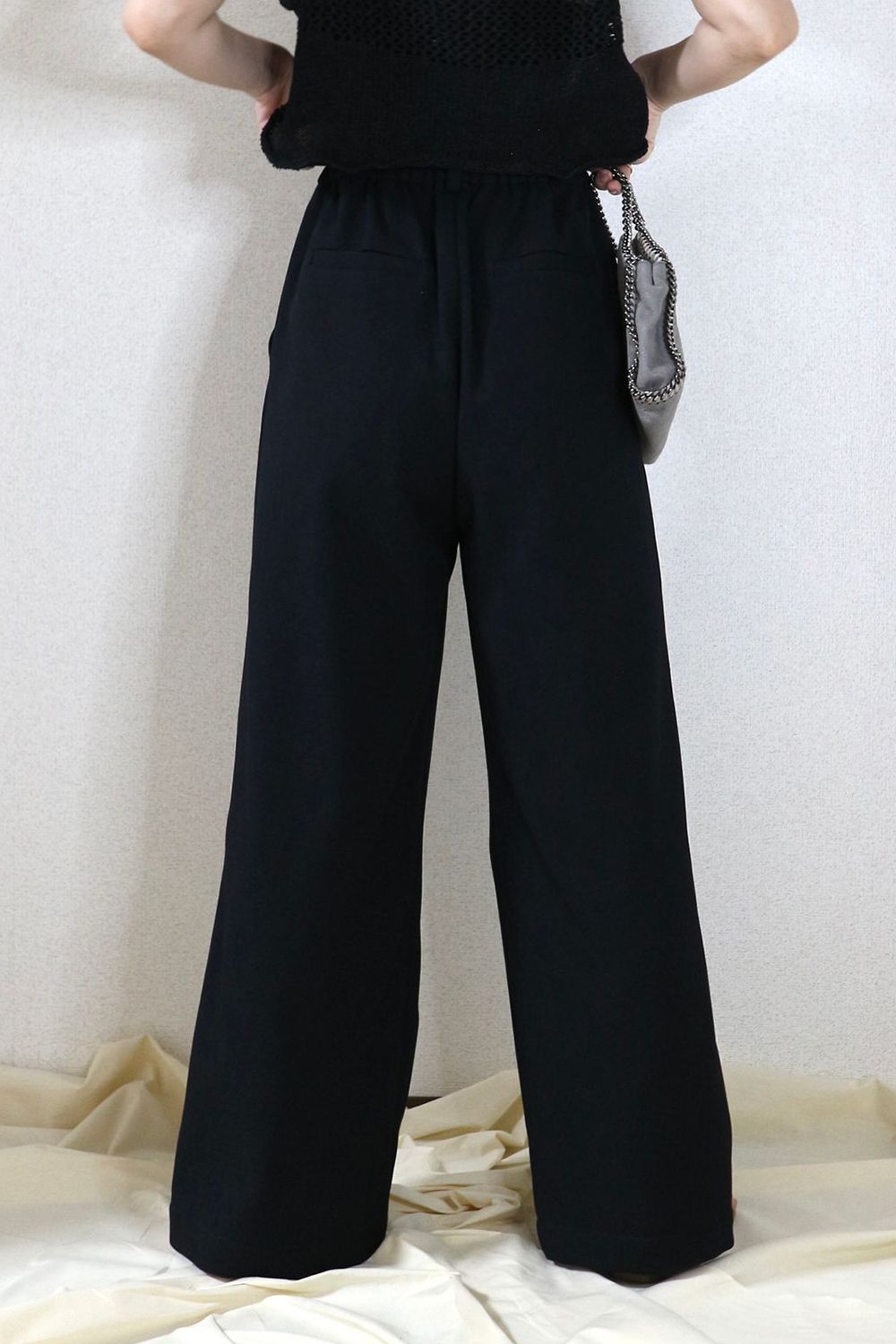 CAVEZA ROSSO - STITCH BELT STRAIGNT SLACKS / ステッチベルト