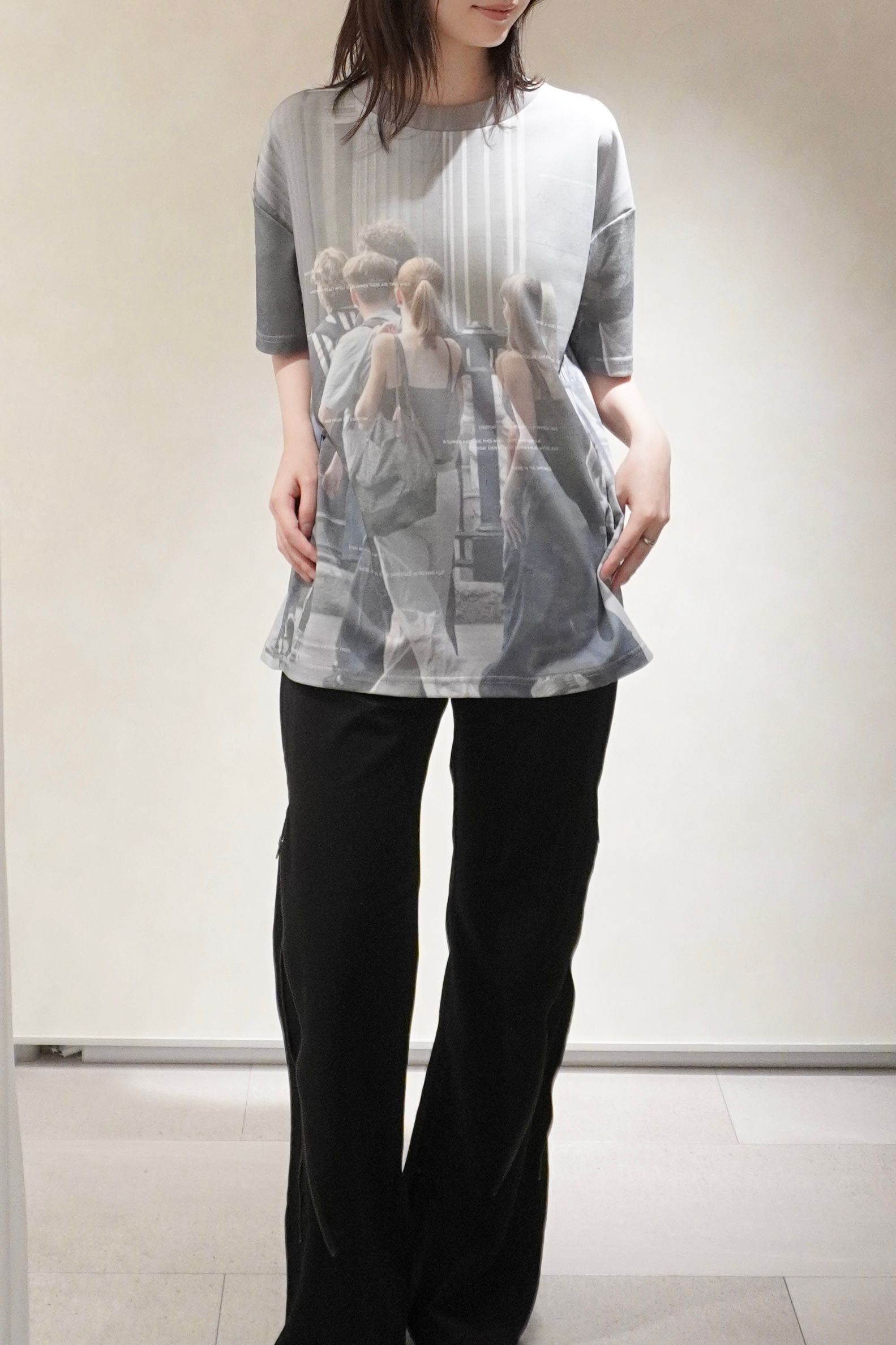 スクールグラフィック Tシャツ (ガールズ) school graphic tee(unisex) (Girls) /  26SS