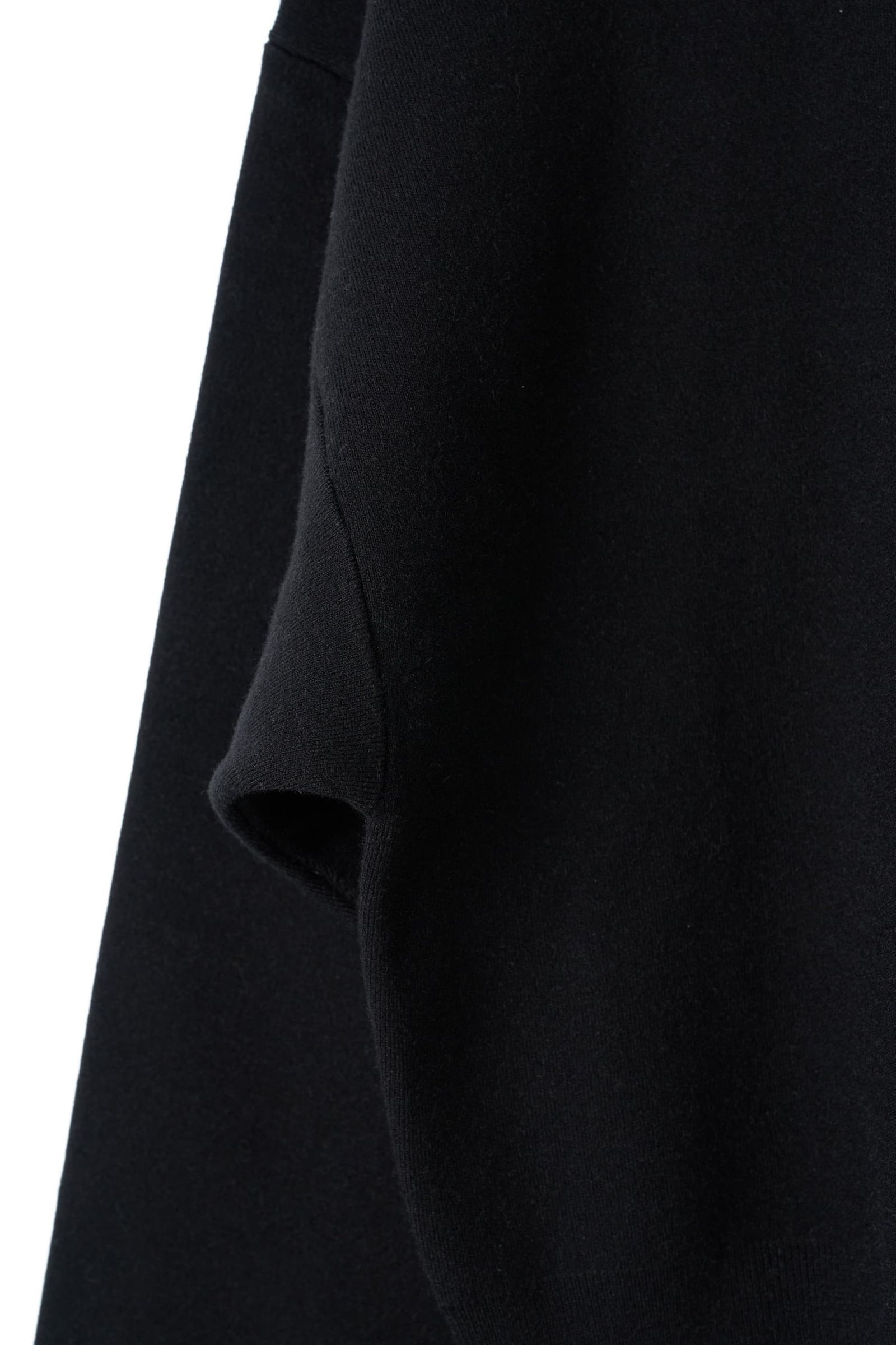 【LADIESサイズ】2ウェイ ノームコア ニット (ブラック) 2way cuffs normcore knit (Black) / 26AW