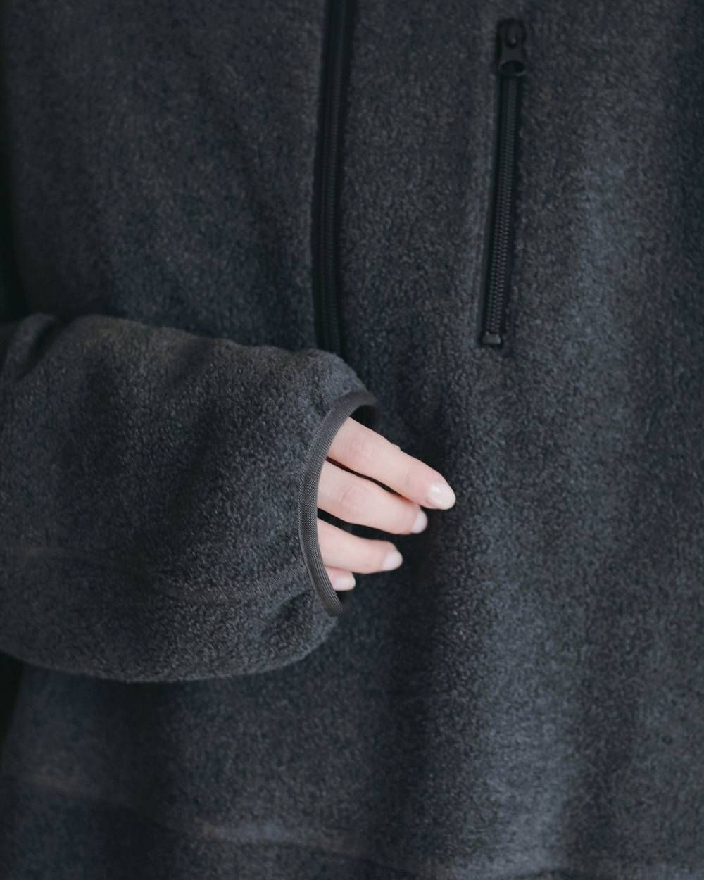 フリース 2ウェイ ワンピース (チャコールグレー) Fleece 2way Onepiece (Cgray) /  26AW