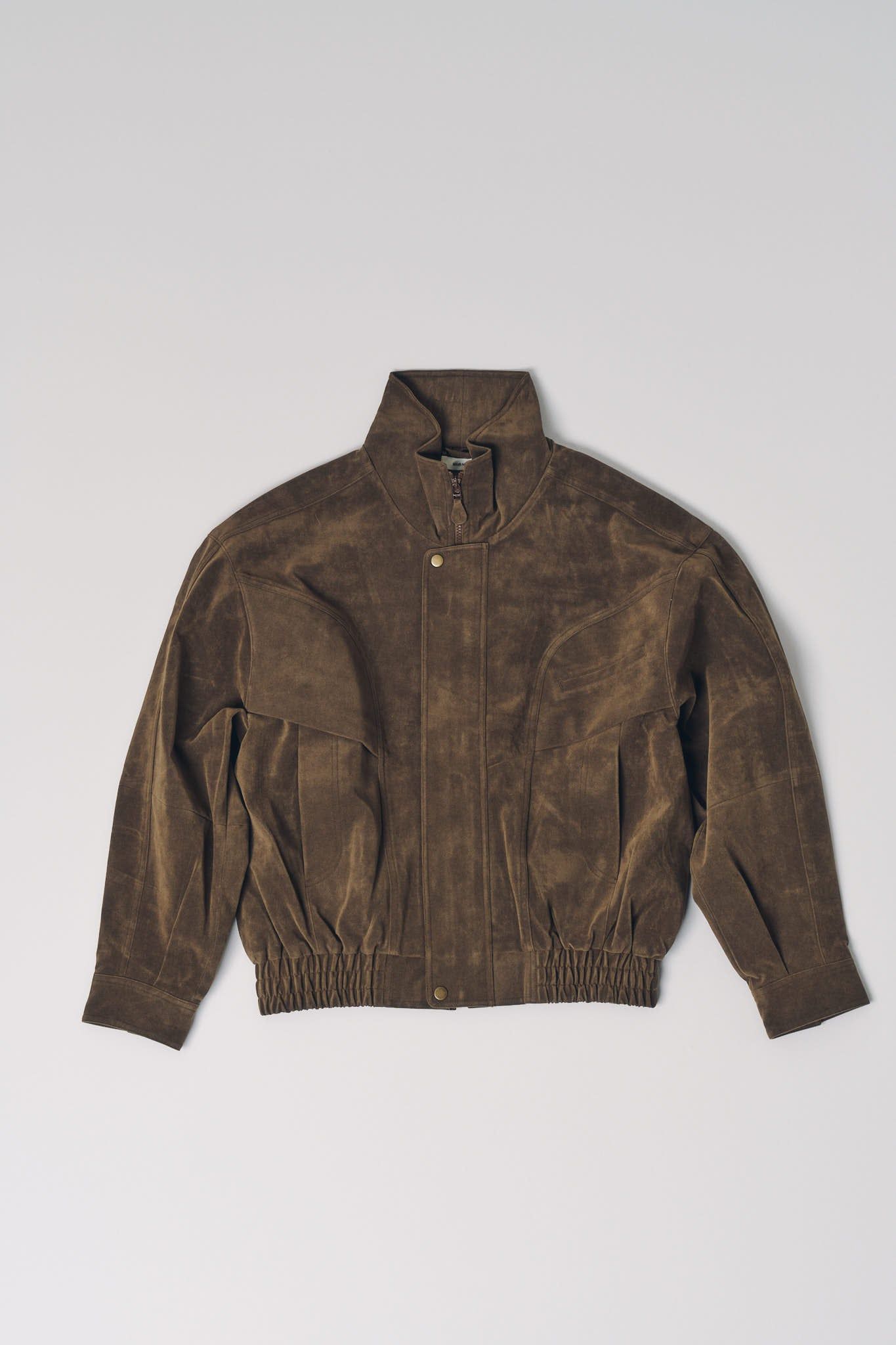スエードブルゾン (ブラウン) suede blouson(unisex) (Brown) / 26AW