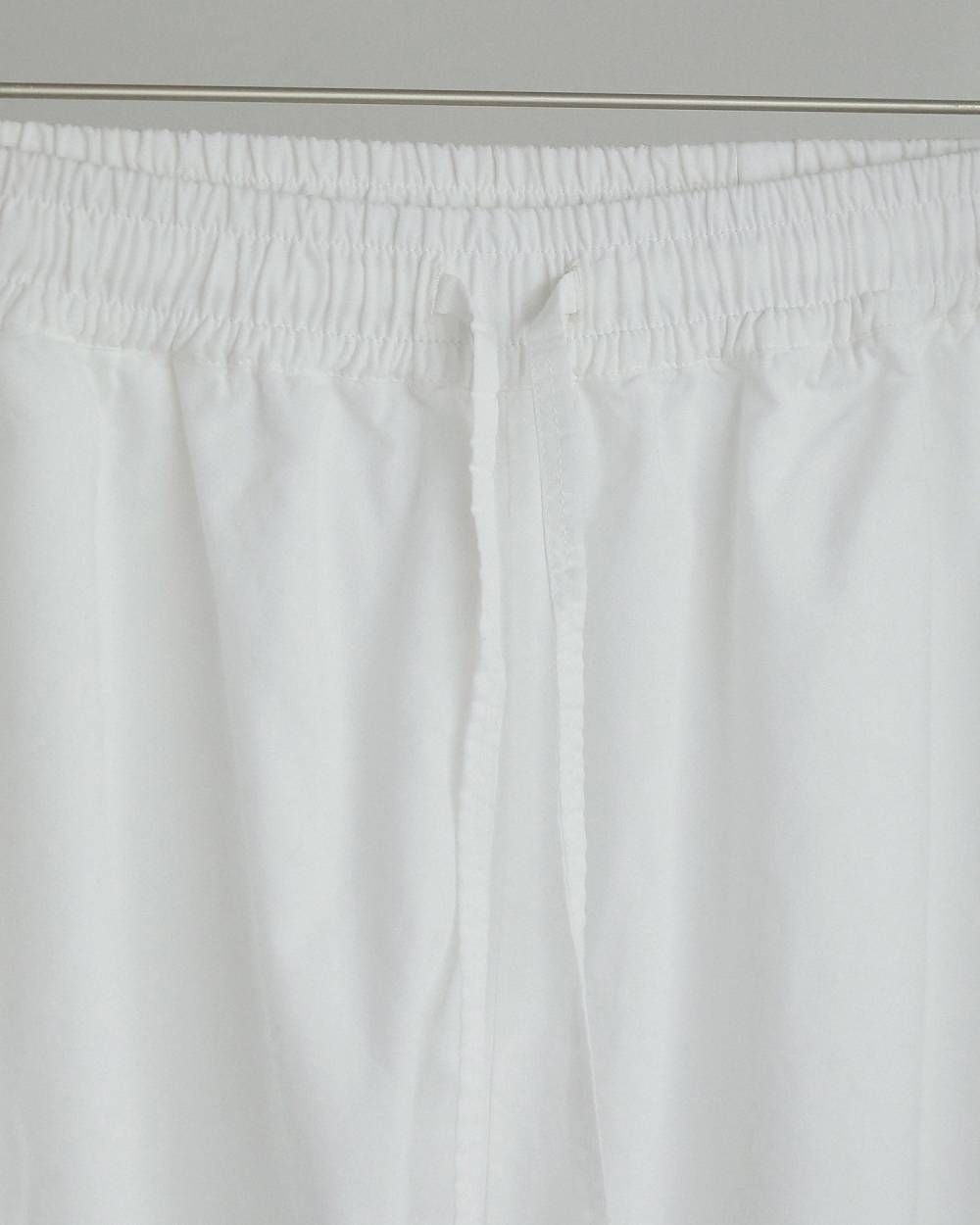 エンブロイダリー ハーフパンツ (ホワイト) Embroidery Half Pants (White) / 27SS