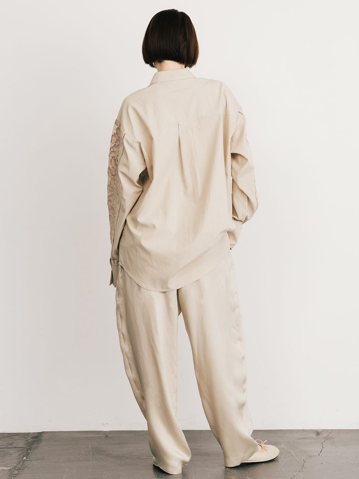 CREDONA パンツ CUPRO EASY PANTS/キュプライージーパンツ