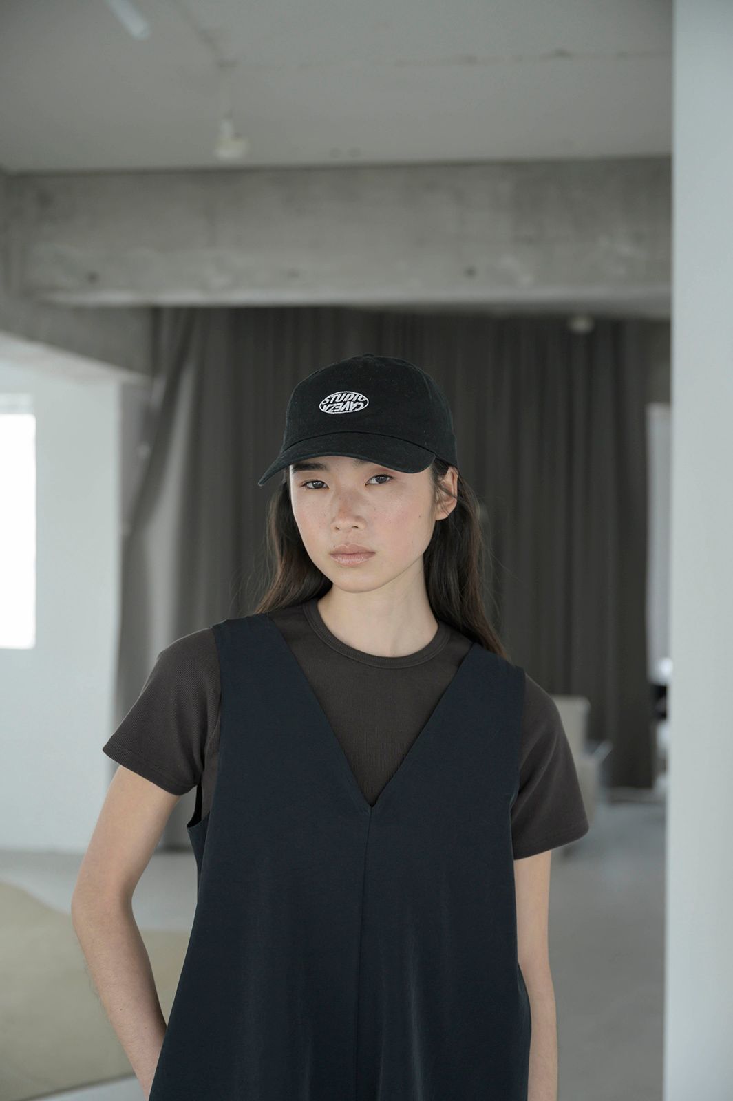 【新品未使用】STUDIO CAVEZA サークルロゴキャップ CAVEZA ROSSO - STUDIO CAVEZA サークルロゴキャップ (ブラック